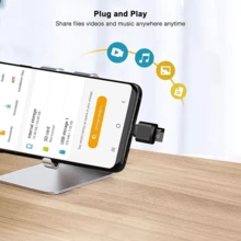 BIYETIMI USB C Card Reader, 2-In-1 Type-C TF SD Card Reader Adapter, Portable External Storage Card Reader, Compatible With Android Phones, Laptops, Cameras - View 8