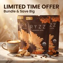 Best Seller Mushroom Coffee 3-Pack – 6 Adaptogenic Mushrooms Blend | Natural Energy, Mental Clarity & Digestive Health | Smooth Focus Without Jitters | Coffee Alternative For Morning Boost Or Afternoon Pick-Me-Up | Limited Time – Buy 3 & Save Big - 1.-pack - 查看 1