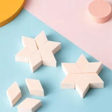 Miniso 15入三角楔形化妝海綿套組 便攜一次性底妝化妝海綿 附收納盒 - 隨機的 - 查看 6