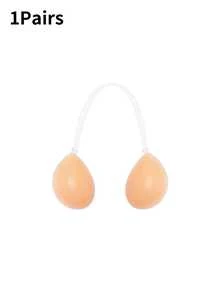 Sutiã de Silicone Invisível, Sem Alças, Sem Costas, com Alto Suporte, para Mulheres Plus-Size e Curvilíneas, Taças C–G, Perfeito para Tops Halter, Vestidos Sem Costas e Roupas de Banho - Multicolorido - Visão 8