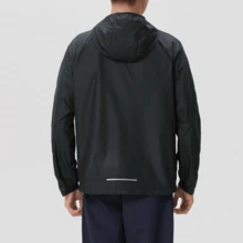 Nike ESSENTIAL 休閒舒適運動跑步速乾連帽外套外套 男款 - 黑色 - 查看 4