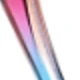 The Tea Is Peach-red With a Blue Border.