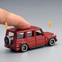 مجموعة سيارات بوراجو بمقياس 1:64: فولكس فاجن جولف GTI 2017، مرسيدس بنز 300SL (1954)، مرسيدس بنز الفئة G 2018، كاديلاك إلدورادو بياريتز 1959، نموذج سيارة من سبيكة معدنية للزينة، نموذج سيارة منزلق - متعدد الألوان - مشاهدة 8