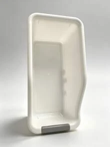 2/1pc Pull-Out Under Sink Storage Bin, Sliding Organizer Box For Kitchen Cabinet And Bathroom, Plastic Organizer With Front Handle, Slanted Opening Design For Easy Access, Large Capacity Storage Basket With Drainage Holes, Durable Moisture-Proof And Stain-Resistant Organizer Bin, Suitable For Cleaning Supplies, Countertop Clutter And Household Items - Multicolor - View 12