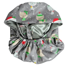 Cute Cartoon Floral Print Polyester Work Hat, Daily Sports, All Seasons - Large Long Hair Hat - View 9
