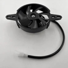 Protector de Radiador de Motocicleta de Alto Rendimiento - 12V Apto para Todo Terreno para Kawasaki, Suzuki ATV/Moto de Cross - Diseño de Malla Metálica Reforzada para Disipación de Calor y Protección contra el Polvo - enfriador de aceite - Ver 5