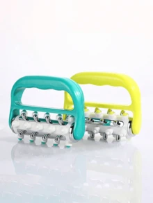 Portable Handheld Roller Body Massager For Neck, Shoulder, Back, Waist, Thigh And Leg Muscle Soreness Relief, Fat Breakdown Circulation Roller, Fascia Relaxation, Women's Massager For Cellulite And Lymphatic Detox - Multicolor - View 7