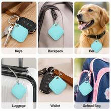 RSH 4pcs Smart Tags For Android, Compatible With Android Find Hub APP (Android System Only, System Requirements 9+), Smart Tracker Wireless Anti-Lost Item Locator, Suitable For Keys, Wallet, Backpack, Tablet - Multicolor - View 10