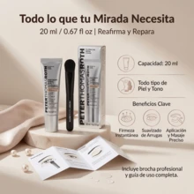 Crema para el contorno de ojos reafirmante al instante y fácil de aplicar, tono neutro transparente, incluye brocha - Collagen - Ver 5
