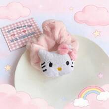 1pc Cartoon Theme Cute Hair Scrunchie, Non-Slip Headband, New Cute Pink Cartoon Hair Tie, Women's Vacation Outfit, Cute Cartoon Hair Clip, Fashion Accessory, Hair Accessory, Hairstyle Tool, Curly Hair Accessory, Autumn, Travel, Hairstyle Tool, Hair Care Product, Autumn, Women's Hair Accessory, Perfect Gift For Family, Friends And Classmates! Hair Accessory, Home Bathroom Decor, Autumn Decor, Back To School Season - Multicolor - View 14