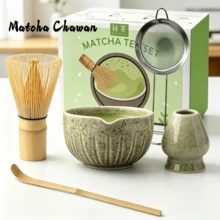 1pc/5pcs Matcha Tea Set, Matcha Bowl, Matcha Full Set Tools, Complete Matcha Tools, Matcha Whisk Set - Multicolor - View 9