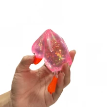 Tachimi 1pc Shiny Crystal Duck/Cheering Duck/Penguin/Animal Shaped, Soft Slow Rebound, Sticky Stress Relief, Travel Portable Decompression Toy, Ideal Holiday Gift, Birthday Gift, Office Stress Relief, Suitable For Boys And Girls - Squeeze Toy Gift - Multicolor - View 5