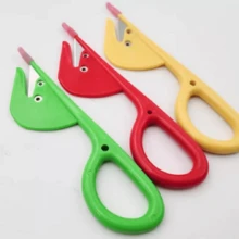 3/5/8/10/12Pcs Plastic Handle Handmade Thread Scissors Seam Ripper Sewing Tools, Suitable For Curtain Garment Factory, Halloween - Multicolor - View 6