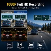 2" HD Night Vision 1080p Dashboard Mount No-Installation Car Dash Cam - A - View 11