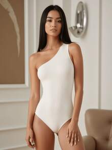 Women's Mula Manca Suplex Bodysuit - 懷特¹ - 查看 1