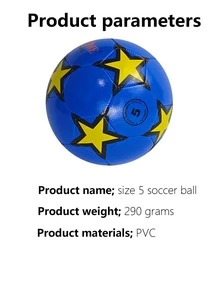1 buah, ukuran 5, bola sepak, warna-warna indah dan desain pola yang menawan, cocok untuk latihan individu dan pertandingan tim, gaya dasar, bahan PVC, dijahit mesin, terasa lembut dan nyaman, dapat digunakan di dalam dan luar ruangan. - Royal Blue - View 2
