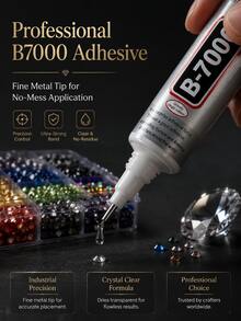 40,000顆平底水鑽套組，40色果凍寶石附B7000膠水與工具，全方位DIY水鑽手工套件，珠寶製作材料，送給女性的禮物，藝術與手工藝 - 彩色 - 查看 5
