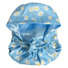 Cute Cartoon Floral Print Polyester Work Hat, Daily Sports, All Seasons - Large Long Hair Hat - View 10