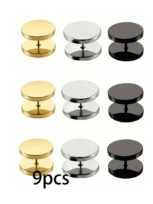 3/9/27pcs Minimalist Spiral Buttons - Non-Slip Buckle, Detachable Design, Suitable For Cardigans, Sweaters, Knitted Tops Tightening - Fashion Decorative Button Accessories, No Sewing Required, Essential Item For Women's Formal And Casual Wear, Wardrobe Must-Have - Multicolor - View 14