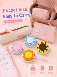 Cute Retractable Measuring Tape Set, Portable Mini Sewing Ruler For DIY Craft, Tailoring & Daily Measuring - A - View 6