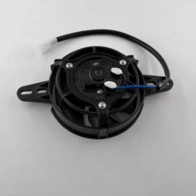 Protector de Radiador de Motocicleta de Alto Rendimiento - 12V Apto para Todo Terreno para Kawasaki, Suzuki ATV/Moto de Cross - Diseño de Malla Metálica Reforzada para Disipación de Calor y Protección contra el Polvo - enfriador de aceite - Ver 4