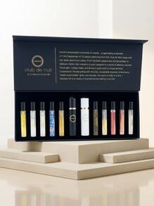 Armaf Club Discover 10 件礼品套装（EDP 10ml*10+2 件雾化器）男女通用迷你套装 0.33oz/10ml*10+2 件 - 多樣化香型 - 查看 1