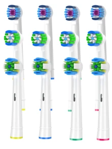 12pcs Black/White 1cm Diameter Electric Toothbrush Replacement Heads For Deep Cleaning, Compatible With Pro 1000/9600/5000/3000/8000/Genius And Smart Electric Toothbrushes - 查看 15