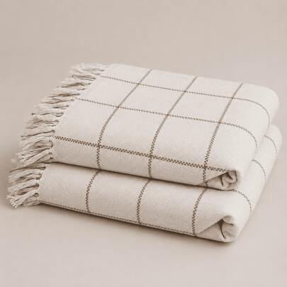 Kit 2 Mantas 240x180 cm Para Sofá Confortável Higiênica Manta Grande para Cama Poltrona Decorativa