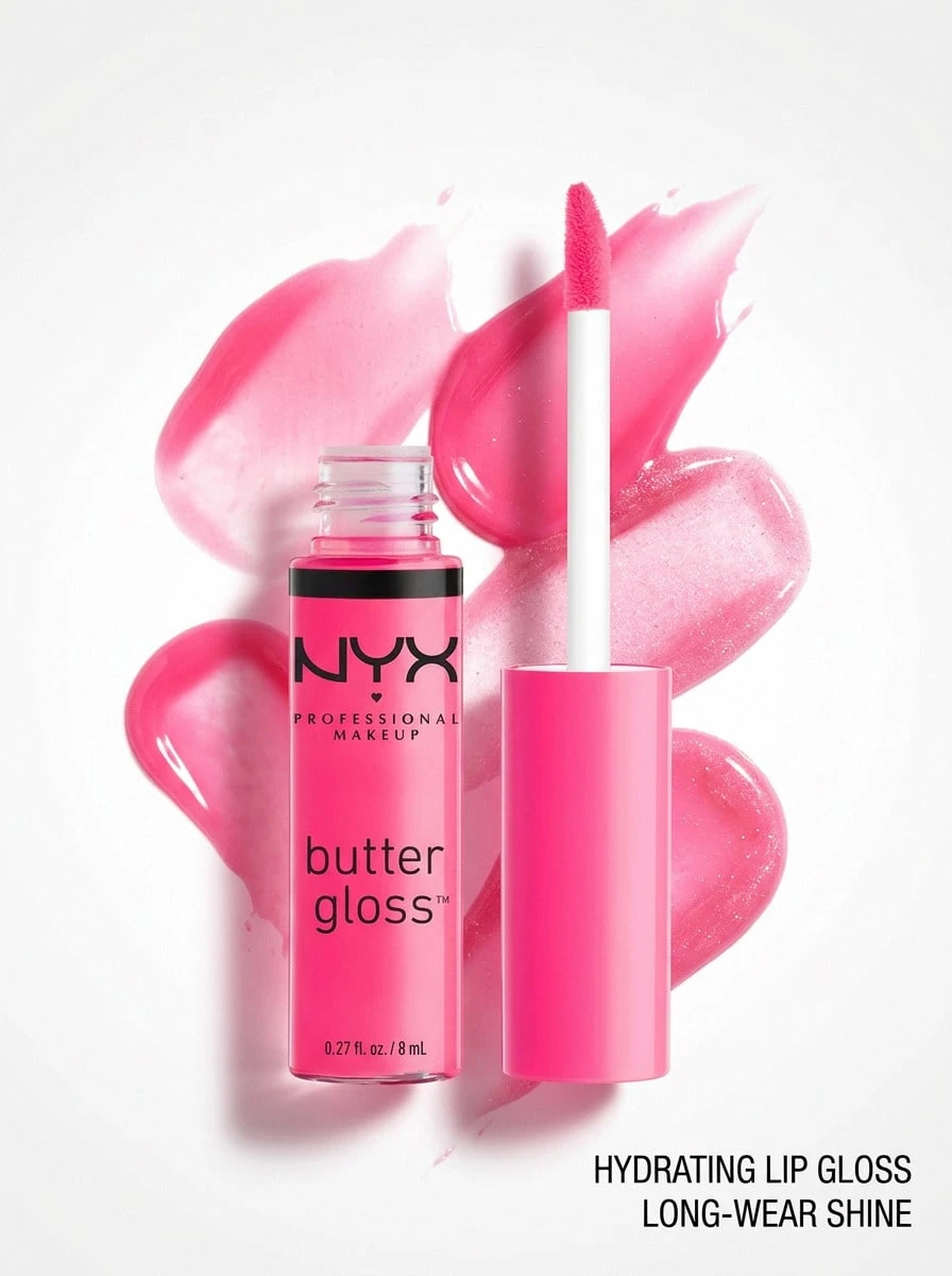 NYX 黄油唇彩夏日水果 0.27 盎司/8 毫升 彩妆唇彩 唇彩 珊瑚粉色调 顺滑配方 明亮光泽 不粘腻 非常适合夏季造型 女朋友 妻子 母亲 朋友 生日 毕业派对 旅行 露营 户外 学校 校园旅行 节日 周年纪念 秋季 秋季 万圣节 秋季造型 - 夏季水果 - 查看 1