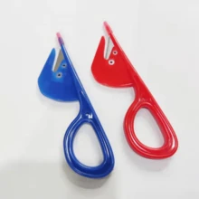 3/5/8/10/12Pcs Plastic Handle Handmade Thread Scissors Seam Ripper Sewing Tools, Suitable For Curtain Garment Factory, Halloween - Multicolor - View 7