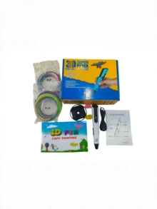 3D Printing Pen For Kids Education, A 3D Doodle And Drawing Magic Pen That Works At Room Temperature, With 3 Adjustable Speeds, One-Click Filament Replacement, DIY Educational Drawing And Parent-Child Interactive Toy, Suitable For 3-12+ Years Old Boys And Girls, Creative Gift (Pen, Filament, Color And Style Random) - Multicolor - View 19