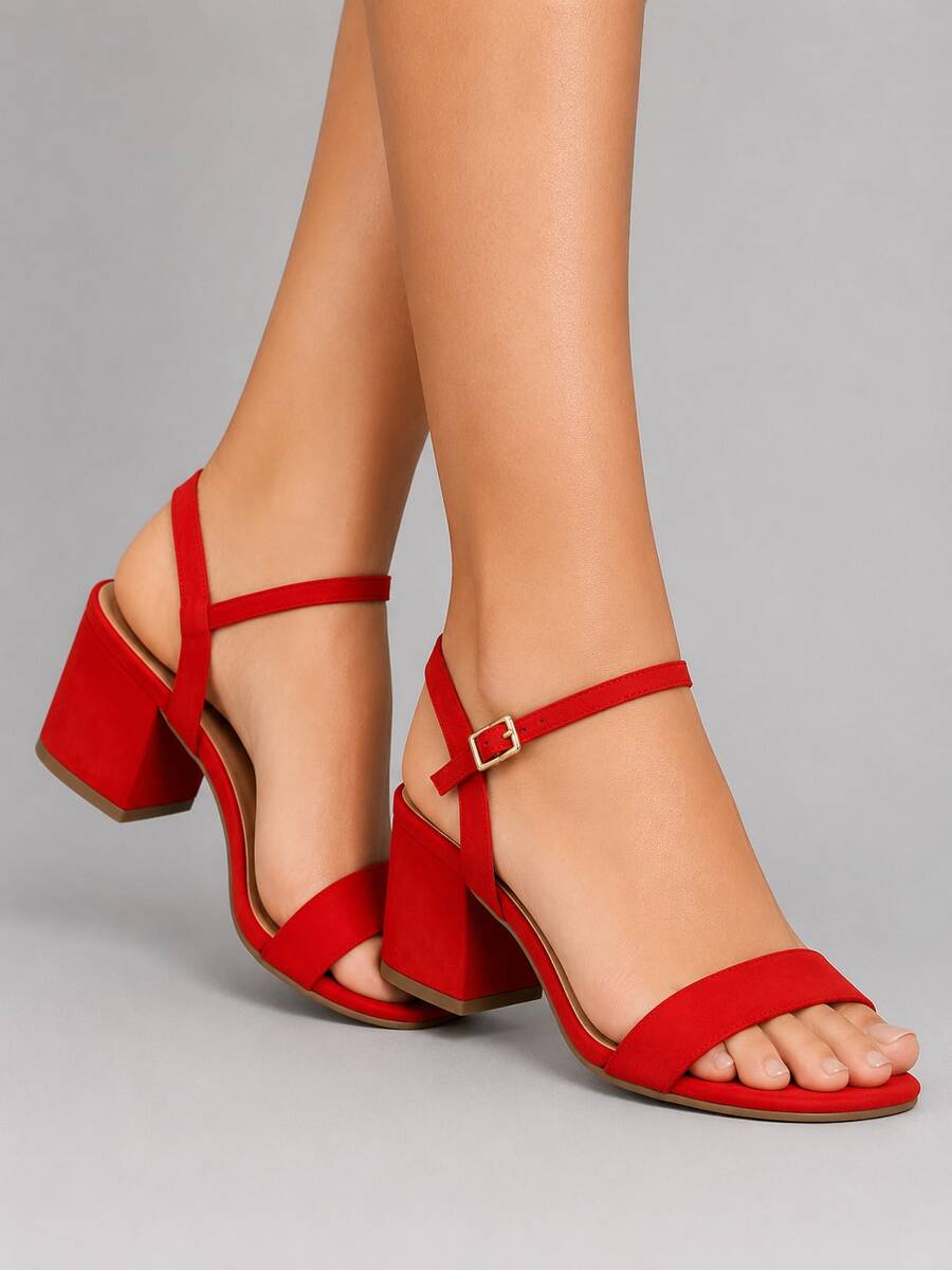 Vizzano Women's Sandal With Low Square Heel 6291.900 - 紅色 - 查看 1