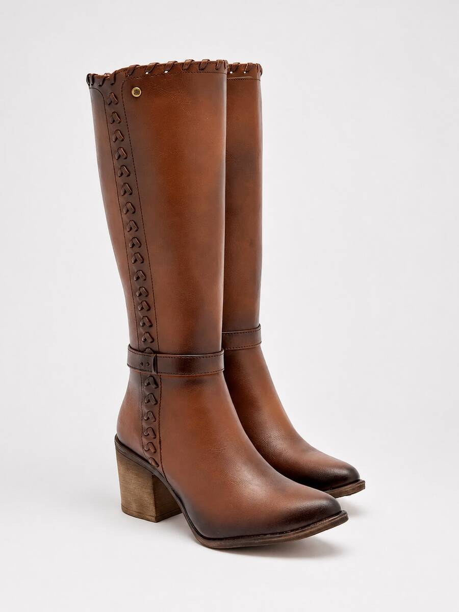 Moramora Brown Long Boot For Women - Brown - View 1