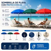 Outdoor Parasol, Stand And Base - A - View 1