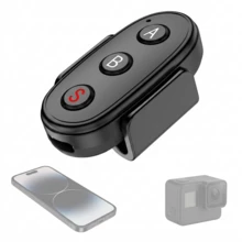 Wireless Camera Remote Control, Compatible With/Action Camera/Phone/360 Degree Camera And Other Devices, With Wireless Shutter Function, Suitable For Outdoor Sports, Video Recording, Selfie And Travel. Built-In 55mAh Battery - View 13