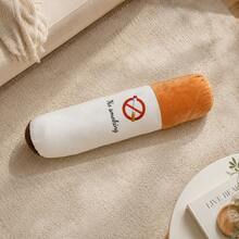 Gối ôm hình điếu thuốc bằng lông mềm, gối trang trí hình trụ họa tiết No Smoking, gối ngủ sáng tạo, quà tặng độc đáo giúp bỏ thuốc cho bạn bè, gối trang trí cho sofa phòng ngủ tại nhà - Nhiều màu - Xem 5