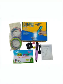 3D Printing Pen For Kids Education, A 3D Doodle And Drawing Magic Pen That Works At Room Temperature, With 3 Adjustable Speeds, One-Click Filament Replacement, DIY Educational Drawing And Parent-Child Interactive Toy, Suitable For 3-12+ Years Old Boys And Girls, Creative Gift (Pen, Filament, Color And Style Random) - Multicolor - View 18