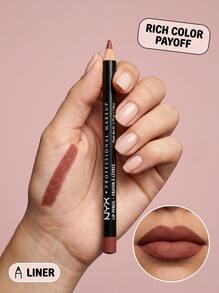 NYX Slim Lip Pencil Ever (SPL828) 0.03oz/1.04g – Long-Wearing Matte Finish For Precise Lip Contouring, Creamy Texture For Smooth Application, Ideal For Daily Beauty Routine And Professional Makeup Looks - Ever (SPL828) - View 1