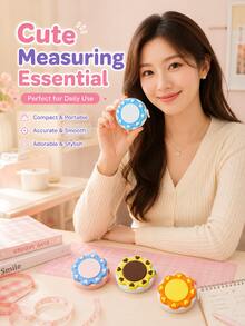 Cute Retractable Measuring Tape Set, Portable Mini Sewing Ruler For DIY Craft, Tailoring & Daily Measuring - A - View 9
