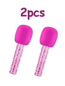 1/2Pcs Microphone Candy Tubes, 7.3 In Rock And Roll Party Favors, Disco Singer Theme Decoration, Colorful Plastic Candy Boxes For Snacks, Classroom Parties (Particle-Free) - Multicolor - View 12