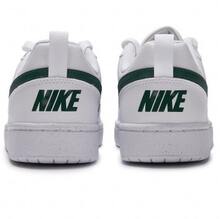 Nike Court Borough 休閒系列 舒適百搭GS 板鞋 男女同款 - 白色/冷杉綠 - 查看 7
