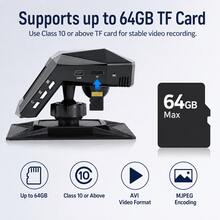 2" HD Night Vision 1080p Dashboard Mount No-Installation Car Dash Cam - A - View 7