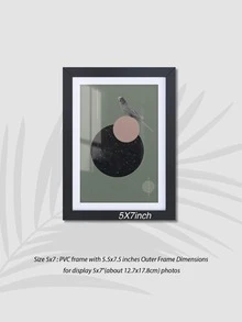 Bingkai Foto PVC Mewah Warna Hitam Matte Klasik – Kaca Akrilik Berkualitas Tinggi Tahan Pecah, Ukuran 4x6/5x7/8x8/8x10/11x14/12x16 Inci, Tersedia dalam Berbagai Ukuran untuk Dipasang di Dinding atau Diletakkan di Meja. Sempurna untuk Memperindah Dekorasi Rumah - MultiWarna - View 20