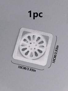 1/50/100pcs Shower/Bathtub Hair Collector - Easy To Use, Drain Filter Stickers, Disposable Drain Cover, Suitable For Showers, Sinks, And Laundry Rooms, Easy To Stick, Hair Clogging Drain Cover, Kitchen Sink Filter,Home Bathroom Decor, Back-To-School - Multicolor - View 12