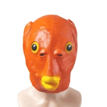 1pc Green Fish Head Mask Black Gorilla Animal Head Cover Funny Prank Prop Party COS Carnival - A - View 11
