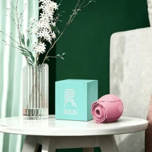 RUIJU Dildo - Sucking Vibrator Rose Sex Toy G Spot Vibrator - Clitoral Nipple Massage Sucking Vibrator -Vibrator Dildo - 10 Powerful Modes, Anal Toys For Couple, Woman Pleasures Toy [Valentine's Day Gift] - 顏色1 - 查看 9