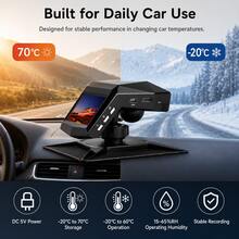2" HD Night Vision 1080p Dashboard Mount No-Installation Car Dash Cam - A - View 10