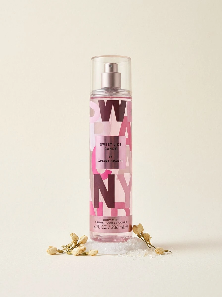 Ariana Grande Body Mist For Women Sweet Like Candy 8oz/236ml - Perfume For Long Lasting Suitable For Birthday, Office, Gift, Daily Use - Sweet Like Candy - View 1