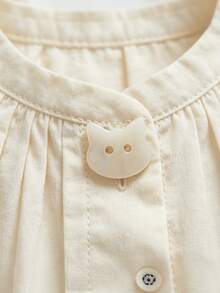 Cute Buttons,Adorable Little White Cat Buttons | Suitable For All Types Of Shirts, Sweaters, And Clothing | Perfect For Crafts, Apparel Decoration, And Sewing Projects - Multicolor - View 3