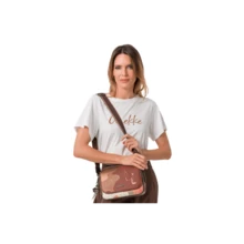 ANEKKE | Bolso Bandolera con Solapa Anekke Odyssey para Mujer – Bandolera Mediana Multicolor con Cremallera – Varios Compartimentos – 25x20x10cm – Modelo 43833-349 - Multicolor - Ver 2